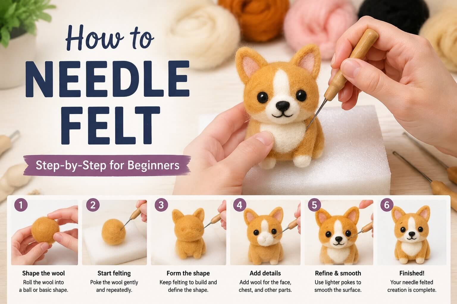 How to Needle Felt