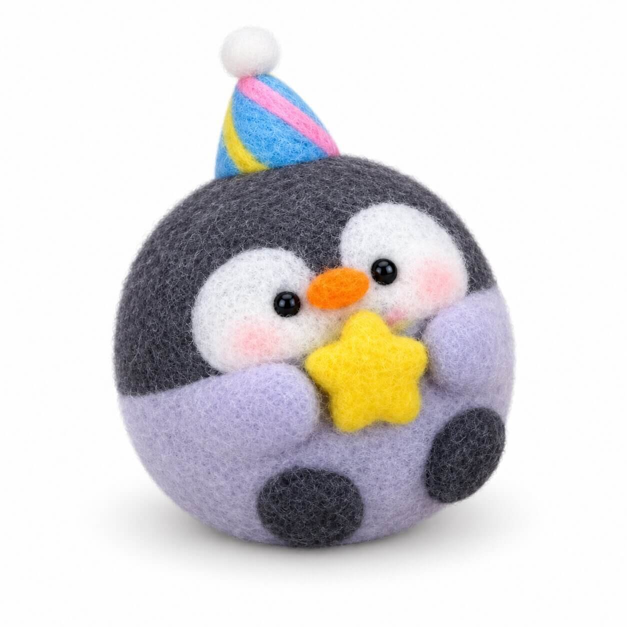 Chubby Animal Needle Felting Starter Kit 9