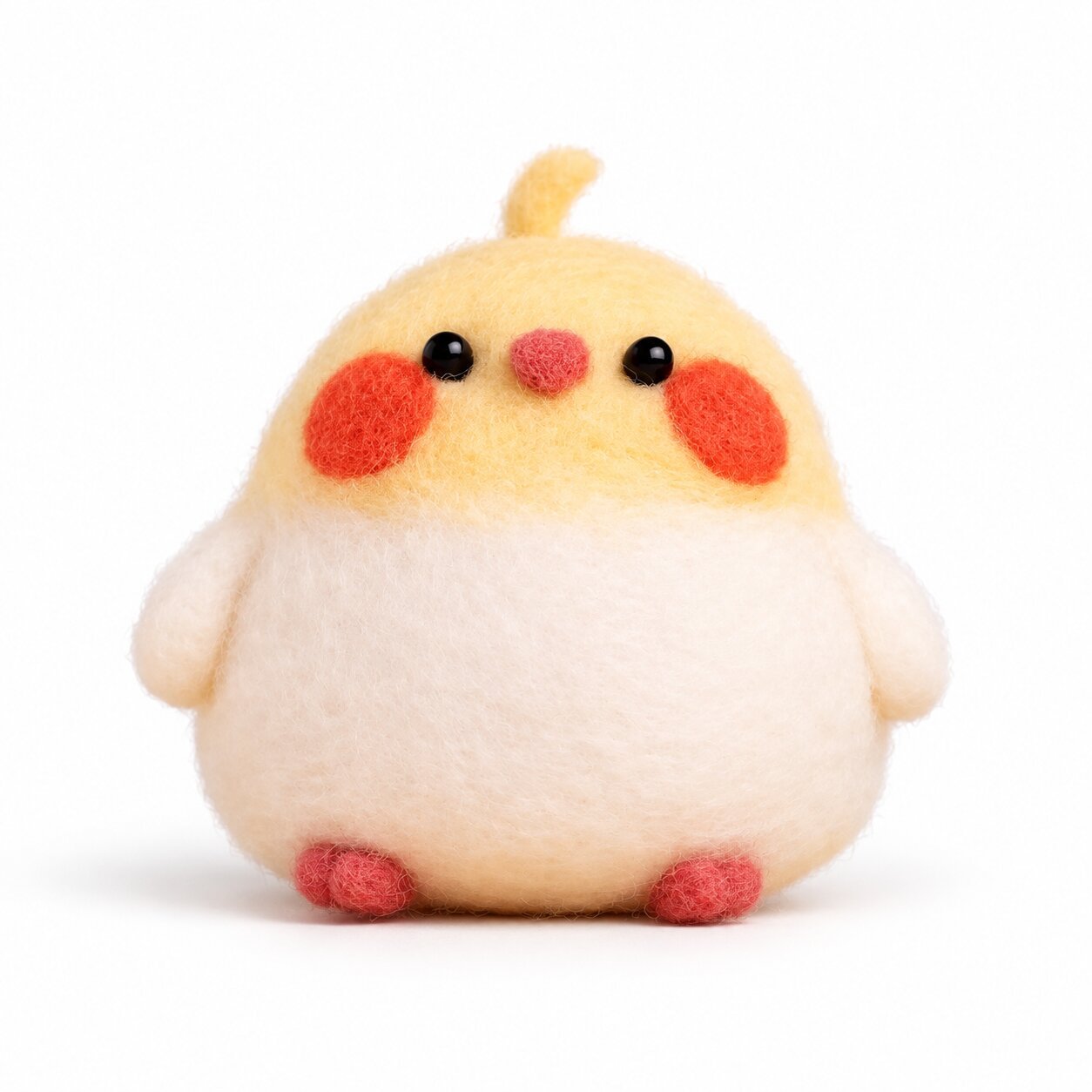 DIY Cute Cockatiel Needle Felting Beginner Kit