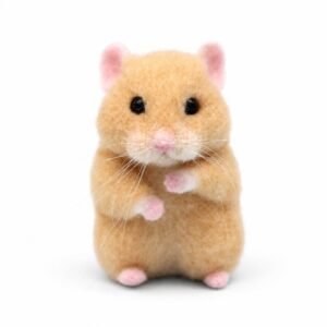 DIY Hamster Needle Felting Kit for Beginners