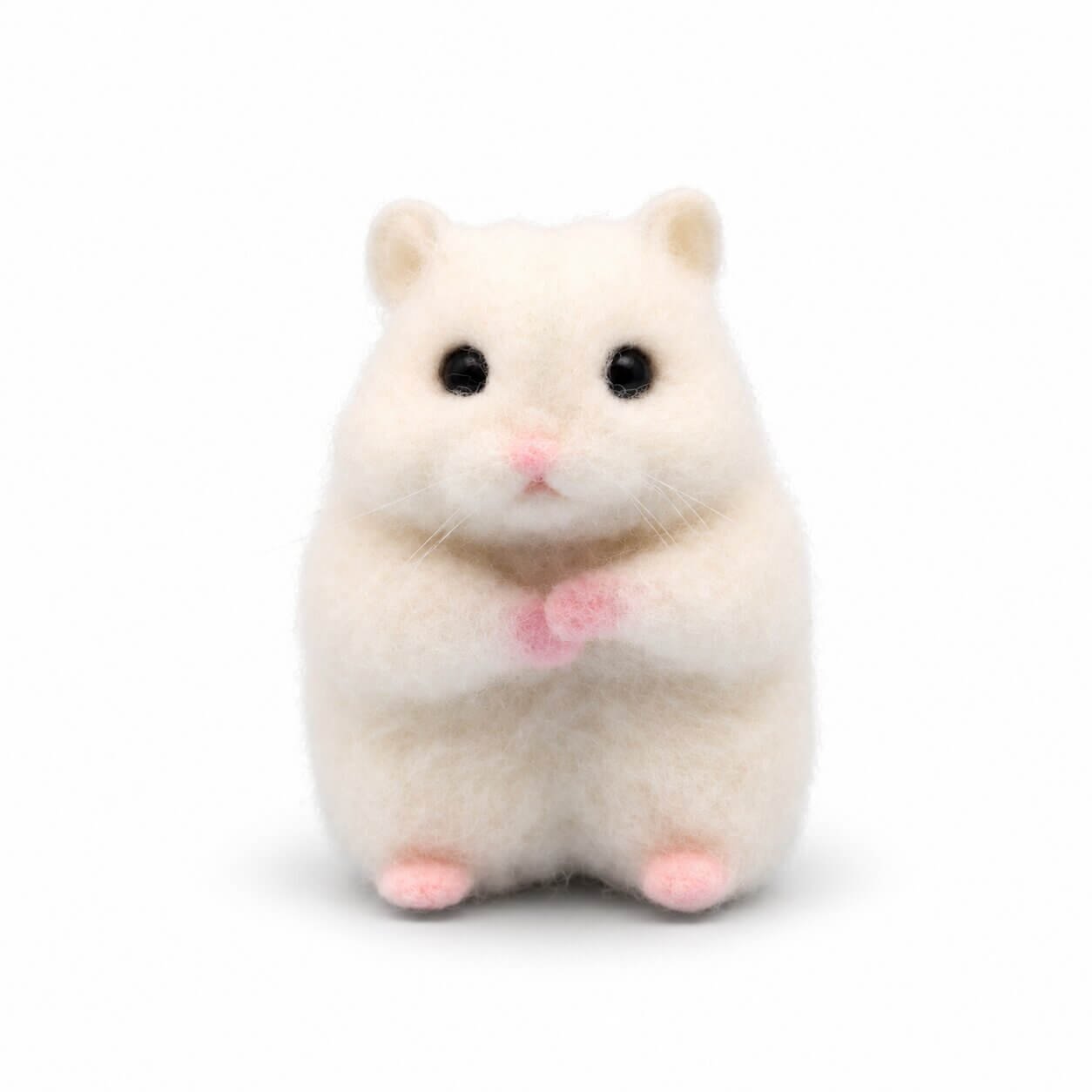 DIY Hamster Needle Felting Kit for Beginners