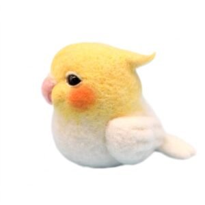 DIY Needle Felting Miniature Parrot & Lovebird Wool Craft Kit