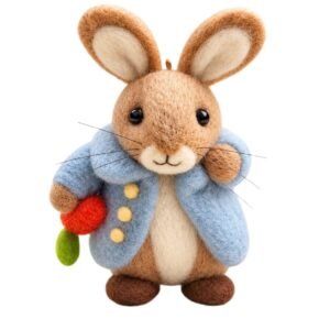 DIY Peter Rabbit Needle Felting Kit - Beatrix Potter Craft Kit