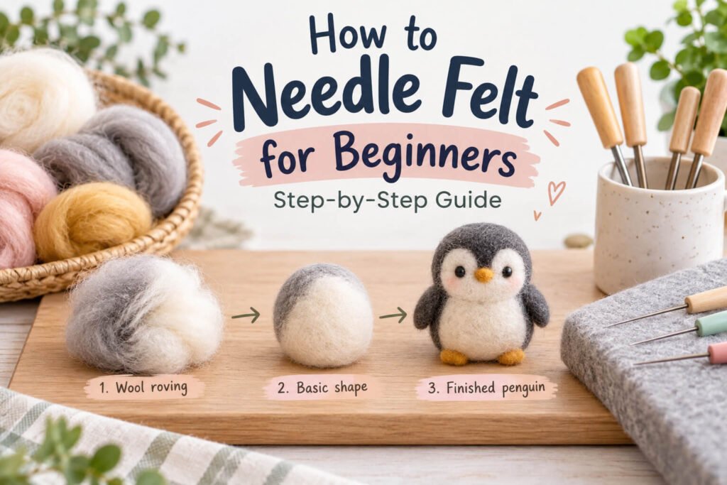 How to Needle Felt for Beginners Step-by-Step Guide
