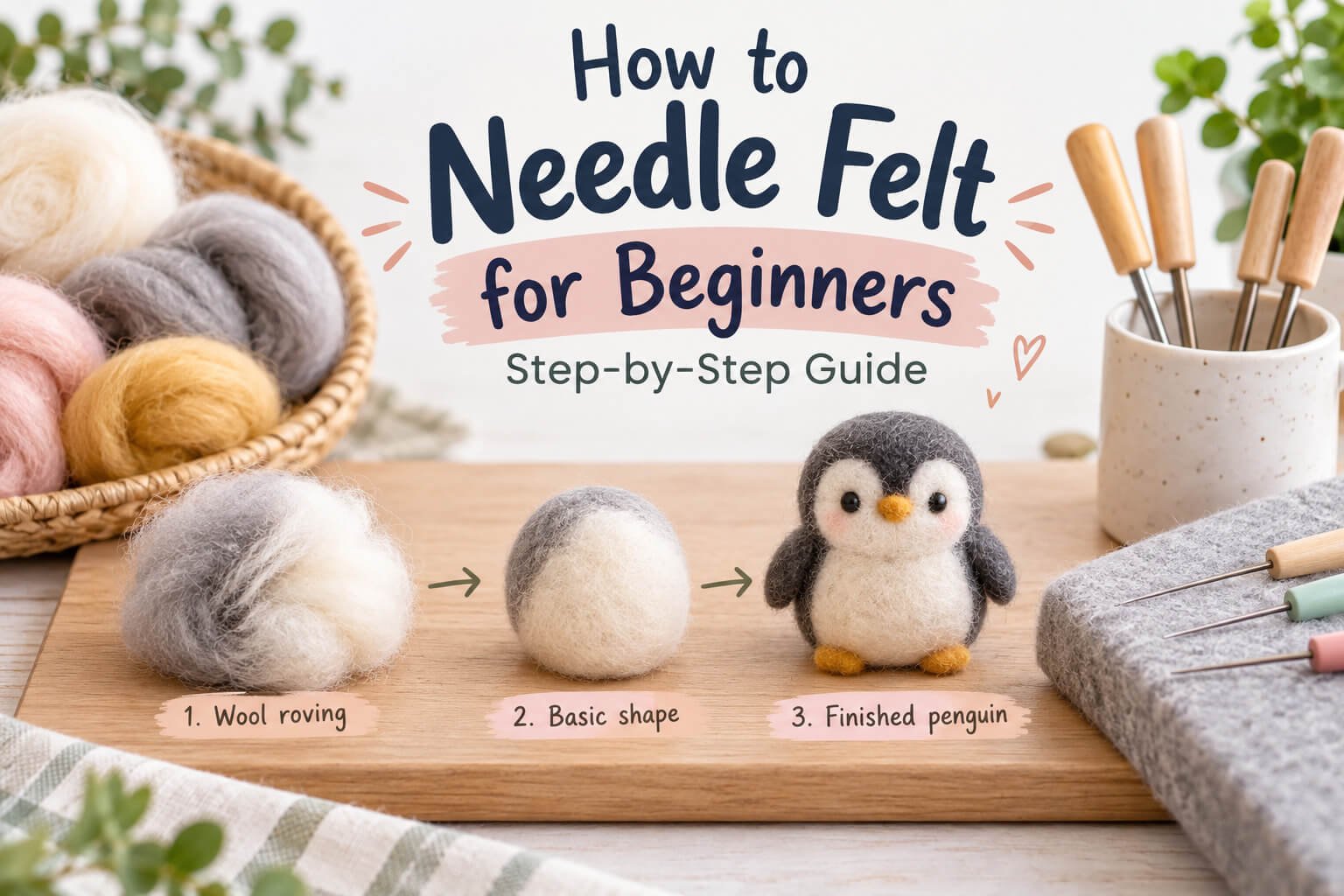 How to Needle Felt for Beginners Step-by-Step Guide