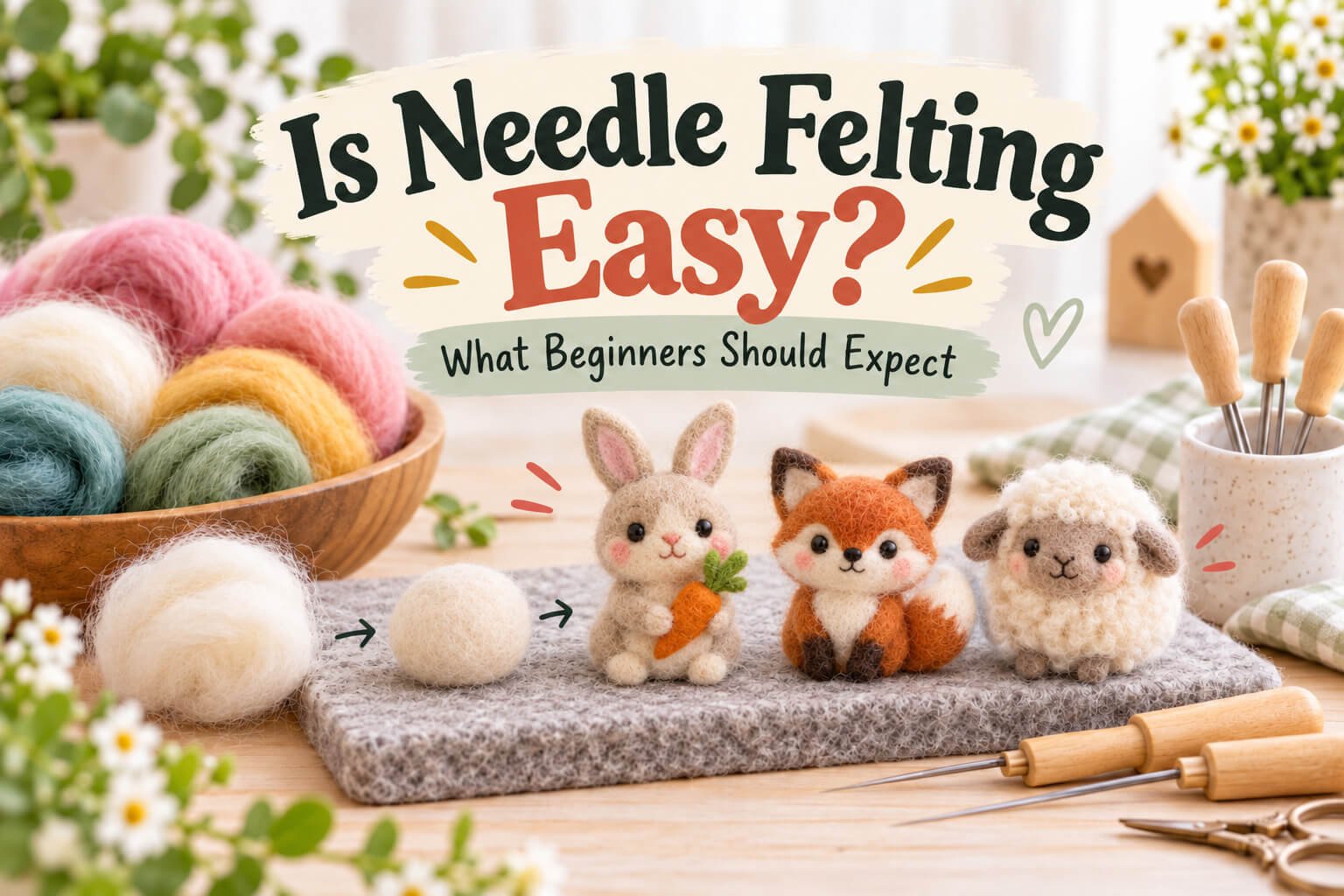 Is Needle Felting Easy