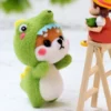 dinosaur-shiba-inu_includes-felting-pad-3-felting-needles-includes-keychain