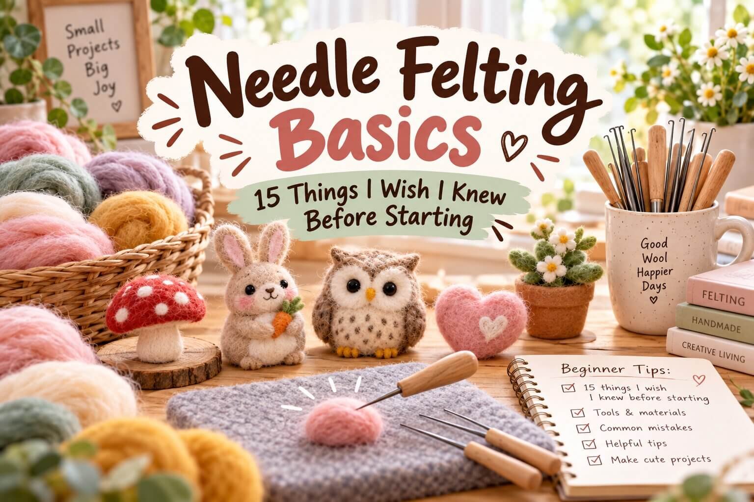 Needle Felting Basics_ Cozy Craft Studio (1)