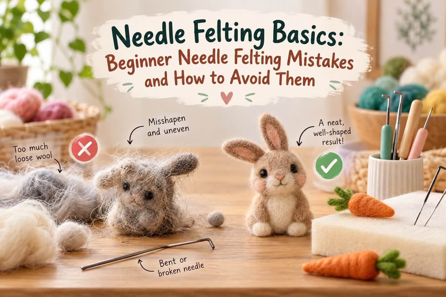 Needle Felting Basics_ Mistakes and Fixes (1)
